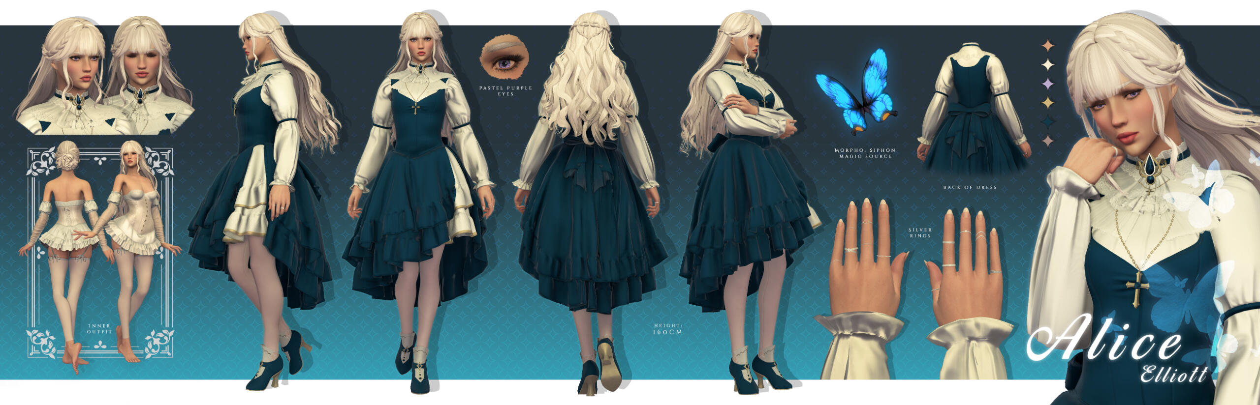 Reference sheet by @perichan